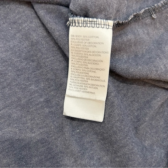 The North Face Large Men’s Blue & White Logo T-Shirt - Picture 7 of 13